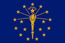 State of Indiana Flag