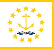 State of Rhode Island Flag