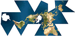 Dymaxion Map-Fuller Projection