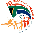 South Africa 10 years of Freedom