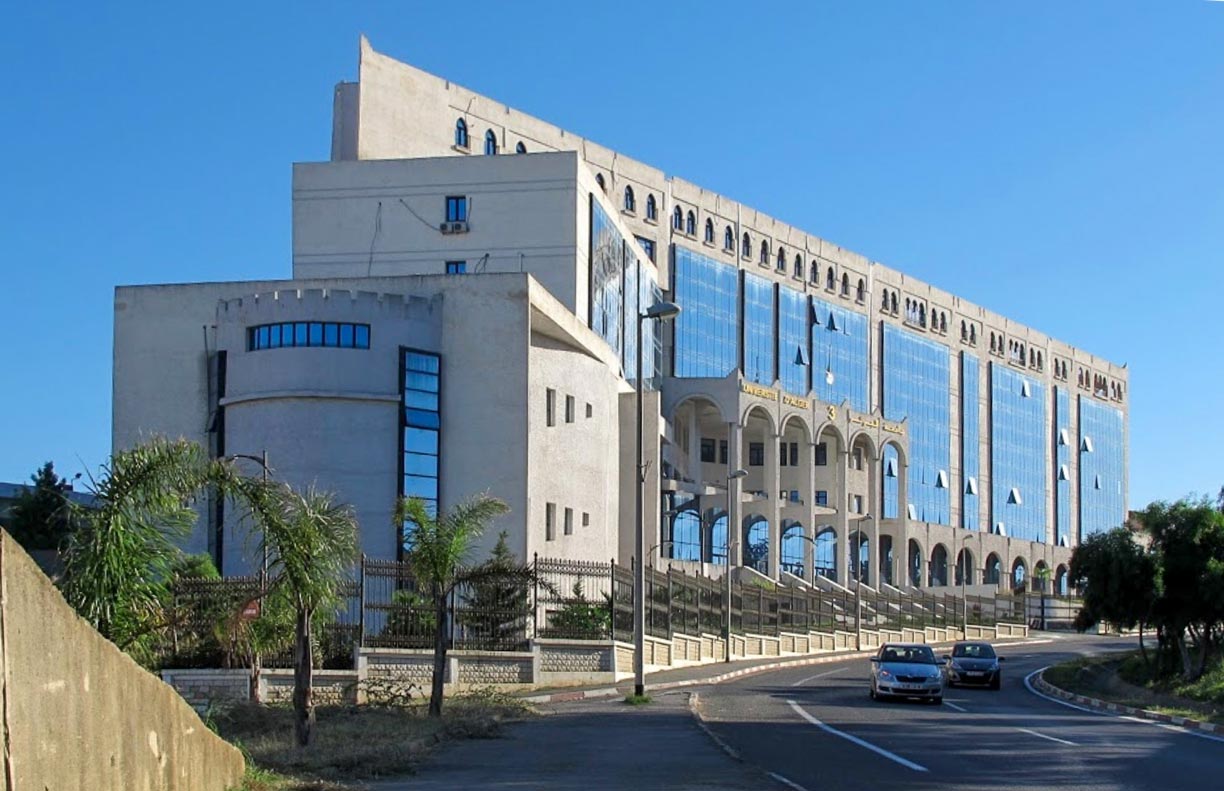 Building of the University of Algiers 3, Algeria