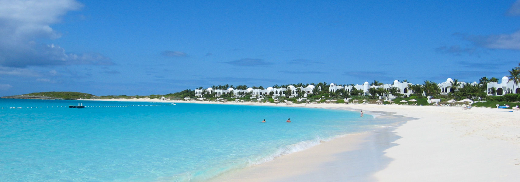 Beach at the Cap Juluca resort on Maundays Bay, Anguilla