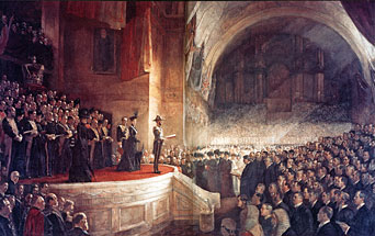 Opening of the first Parliament of Australia