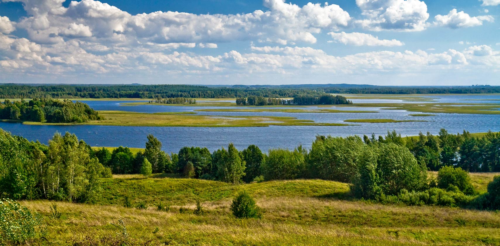 Strusta is a freshwater lake in the Braslaw Lakes national park of Belarus