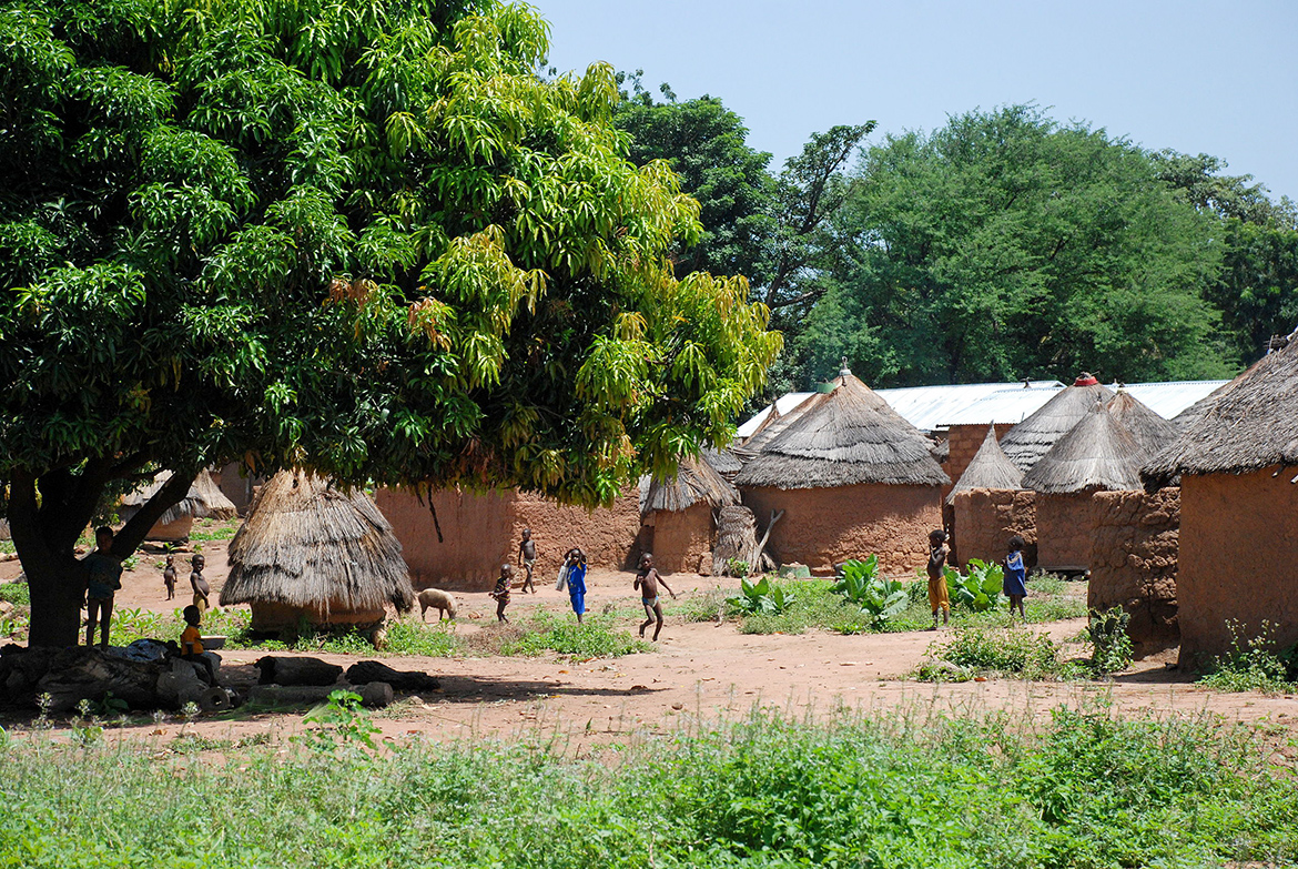 Benin village, Atakora province