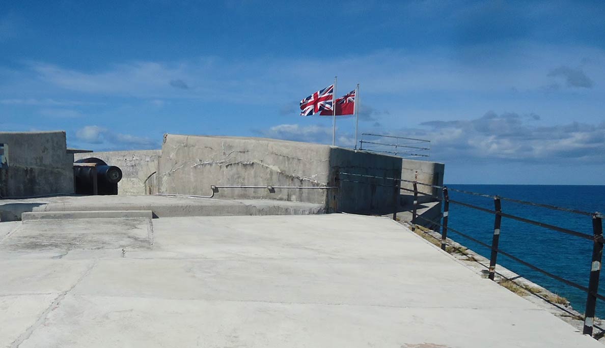 Fort St. Catherine's in St. George Bermuda