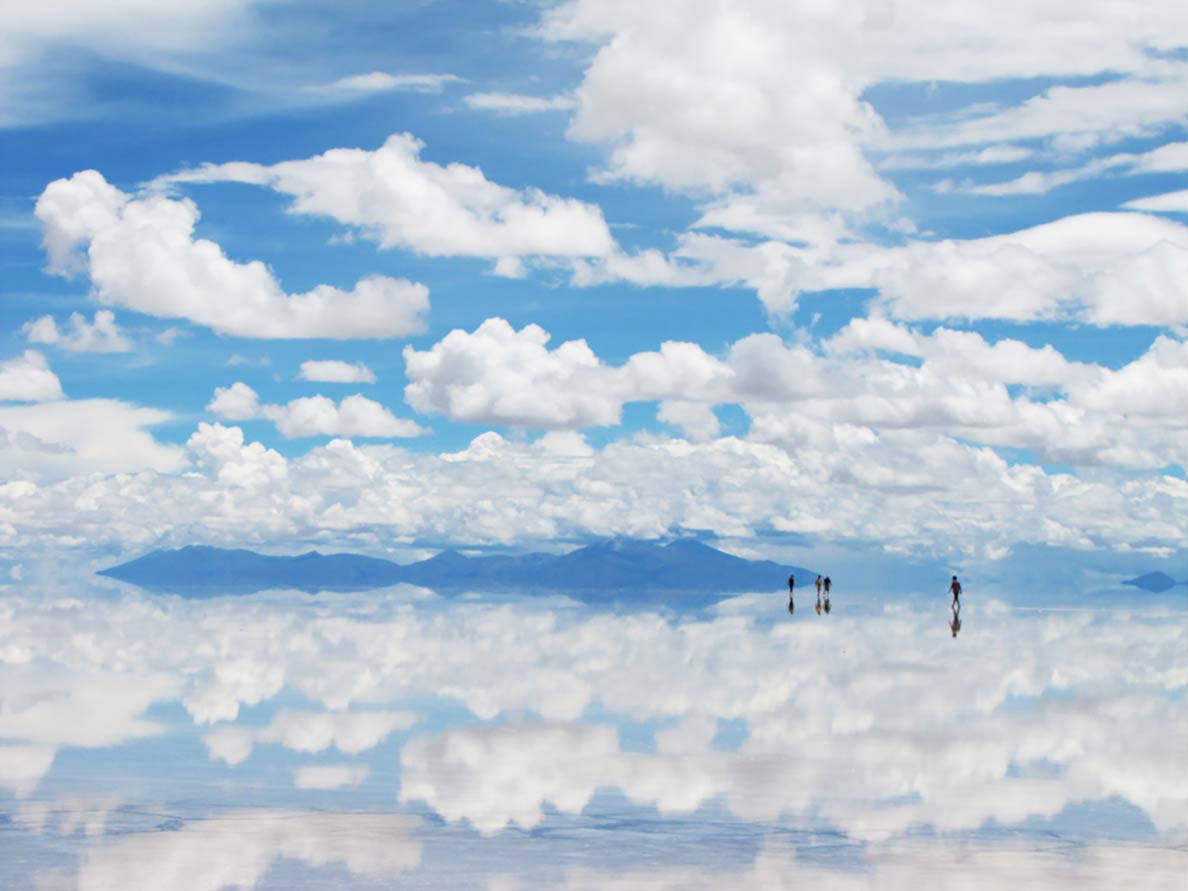 The Great salt lake Salar de Uyuni