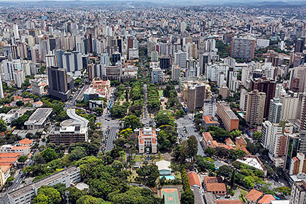 Praça da Liberdade, Liberty Square Belo Horizonte, Minas Gerais, Brazil