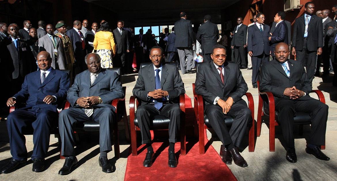Group photo of East African leaders
