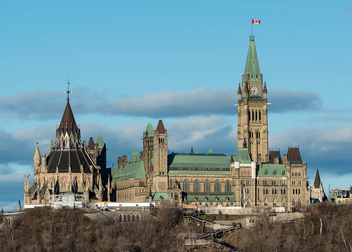 Centre Block and the Library of Parliament, Ottawa