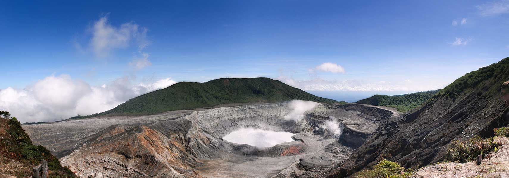 Poás volcano, Central Valley region of Costa Rica