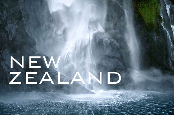 Stirling-Falls, Milford Sound, New Zealand