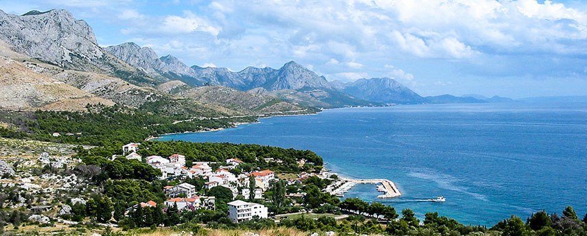 Adriatic Sea at Blato, Živogošće, Croatia