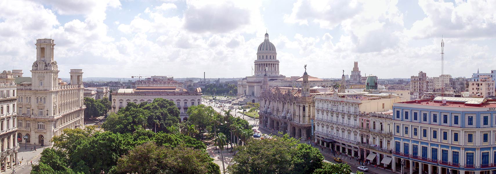 Old Havana with El Capitolio, capital city of Cuba