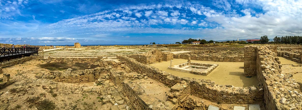 Paphos Archaeological Park Cyprus