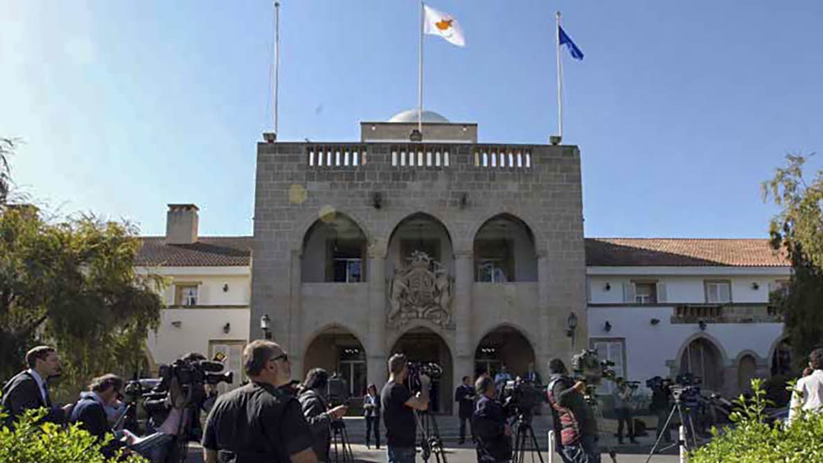 The Presidential Palace in Nicosia, Cyprus