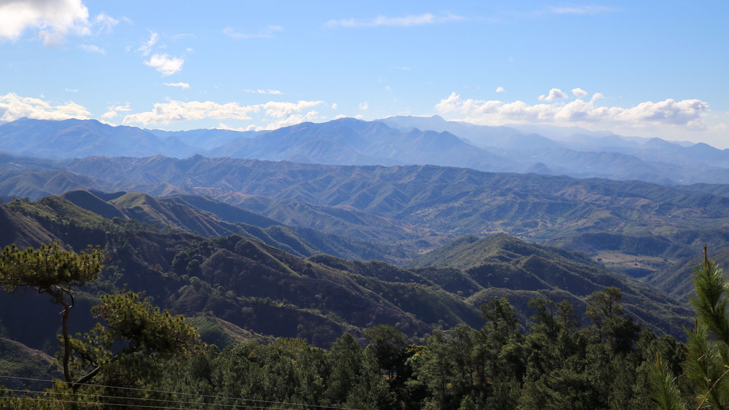 Arroyo Cano Park in the Cordillera Central mountain range