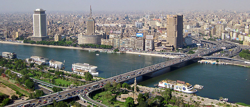 Cairo at the Nile River, Egypt