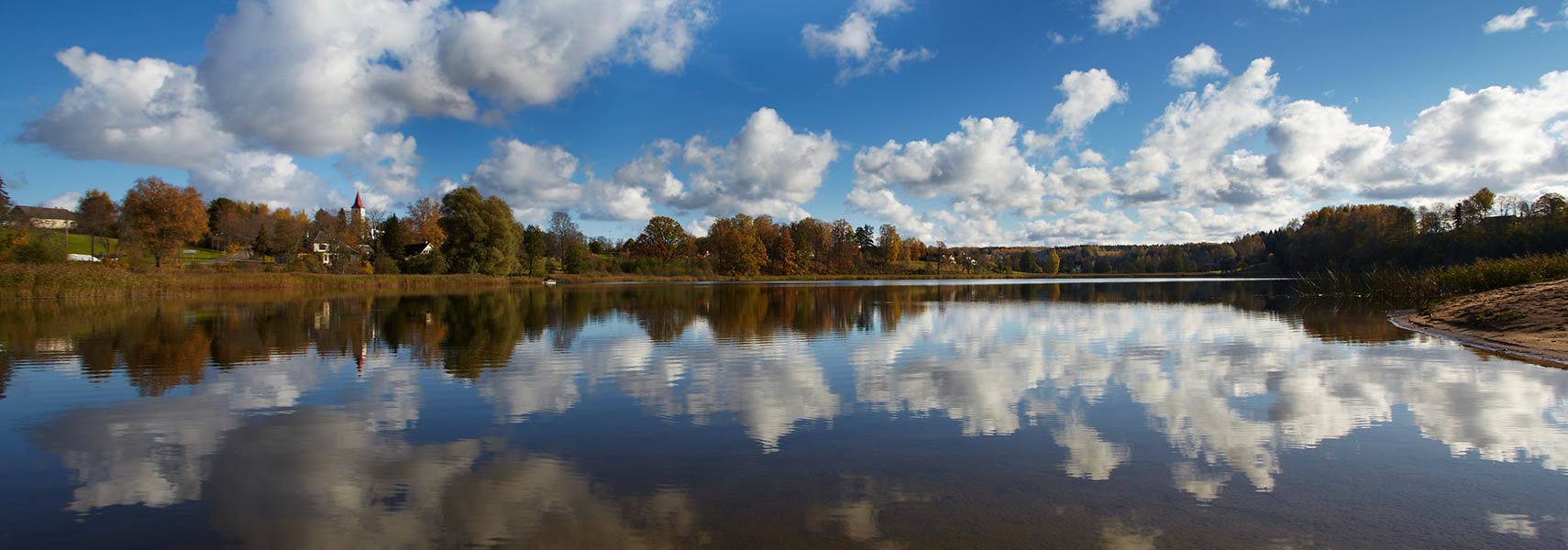 Rõuge Suurjärv lake, Võru County, Estonia