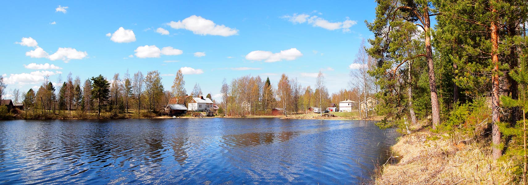 Kirkkolahti lake at Petäjävesi