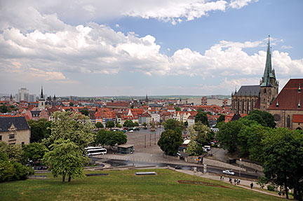 Erfurt city center