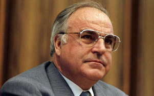 Helmut Kohl, German statesman; former chancellor of the Federal Republic of Germany