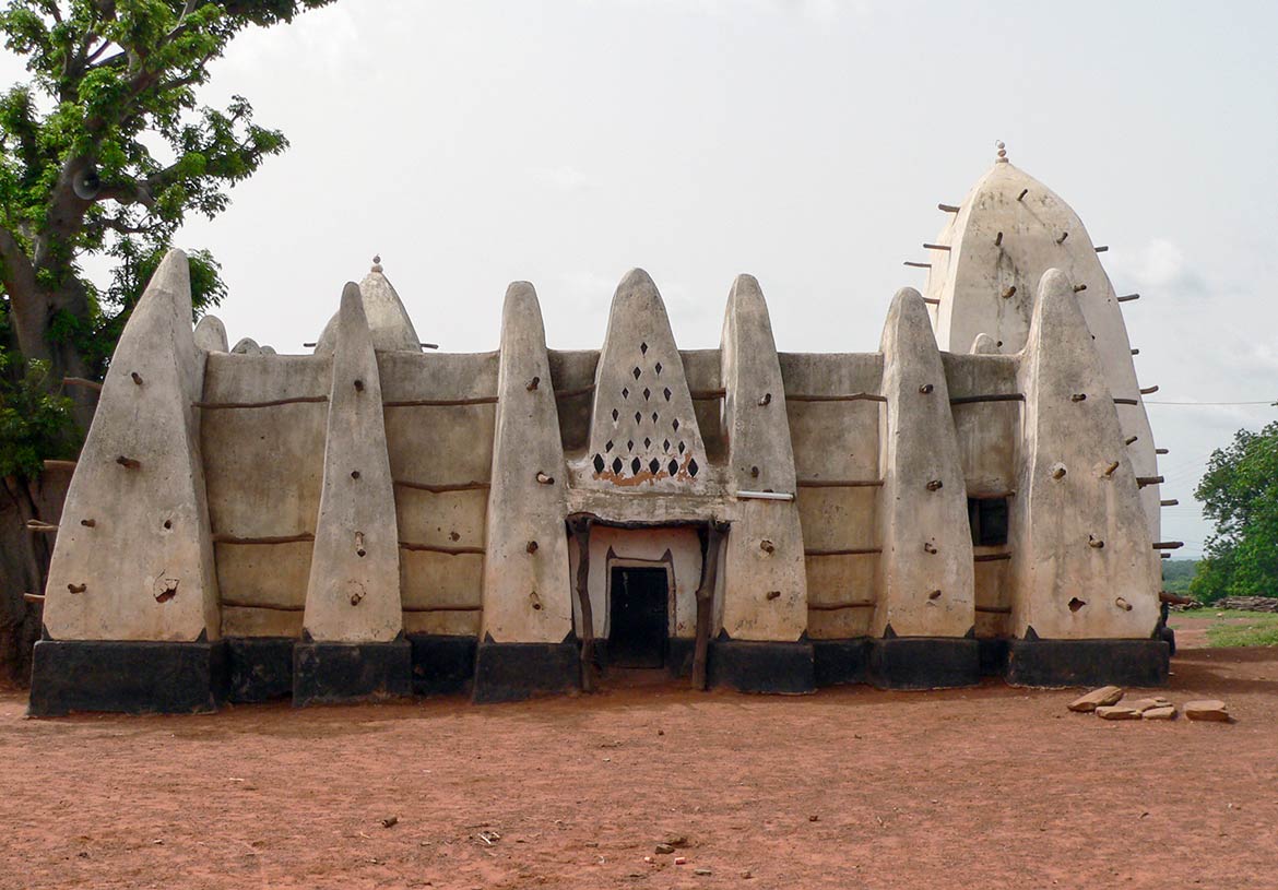 Sahelian mosque in Larabanga in West Gonja district, Ghana