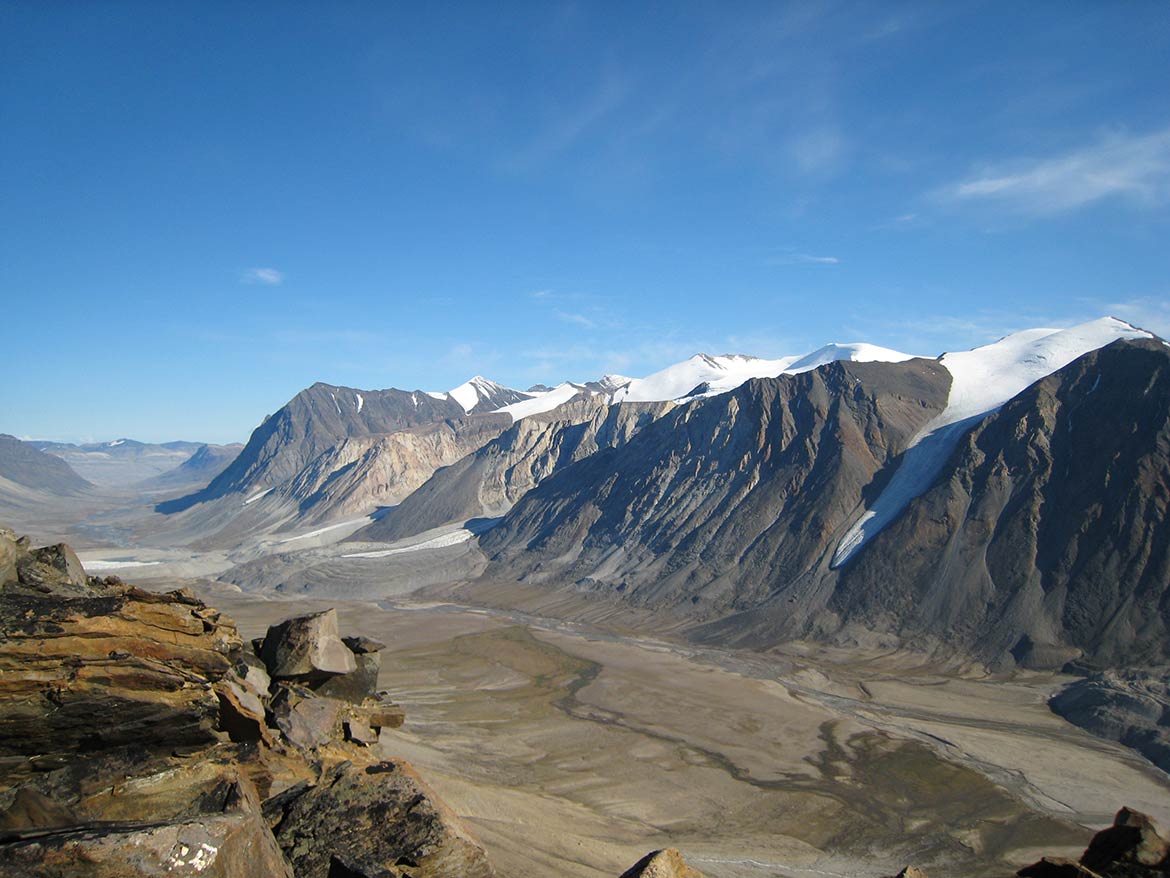 East Greenland landscape