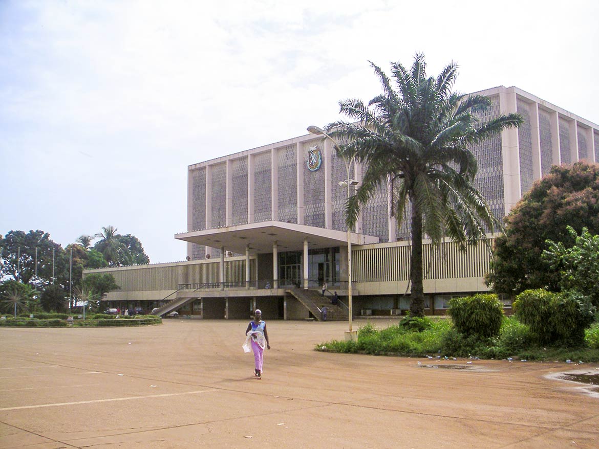 Palais du Peuple (Palace of the People) in Conakry, capital city of Guinea
