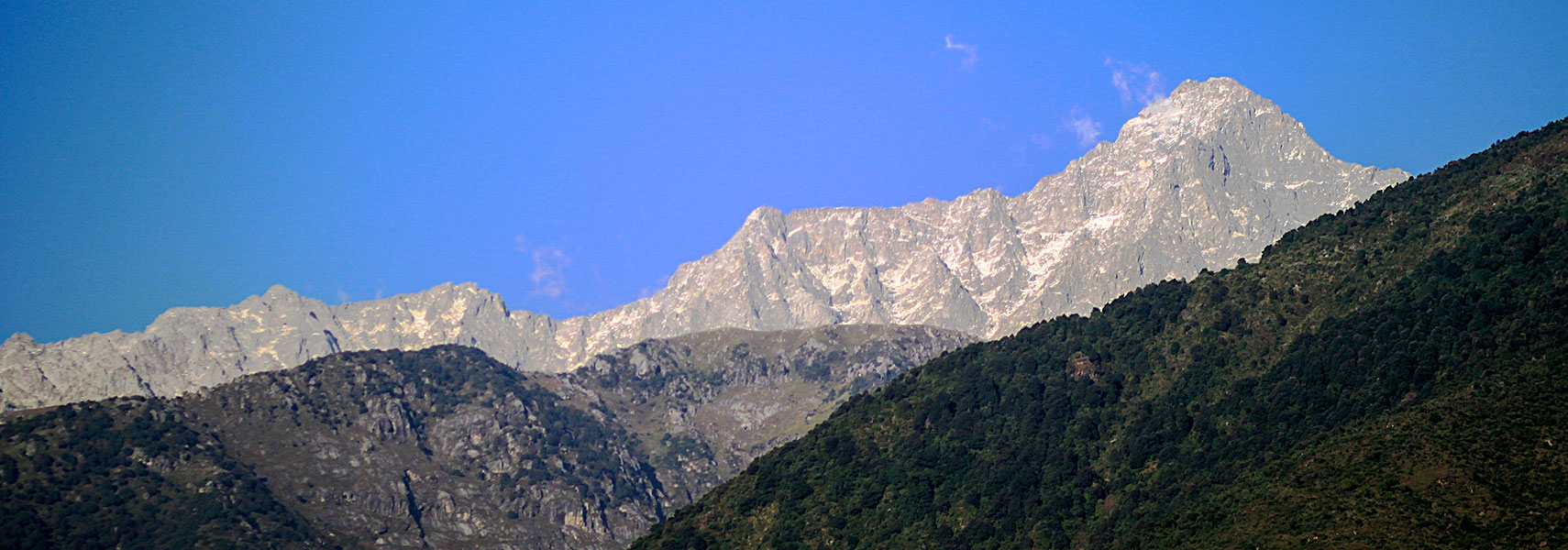 Dhauladhar mountain range, Himachal Pradesh, India