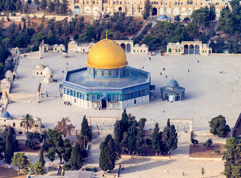 Dome of the Rock in Eastern Jerusalem