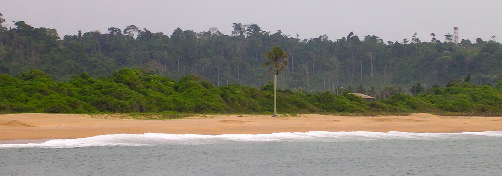 Beach in San Pédro, Ivory Coast