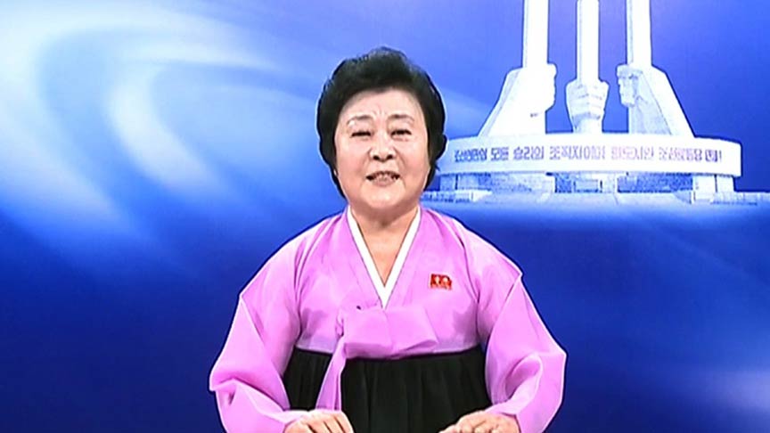 North Korea TV anchor Ri Chun-hee