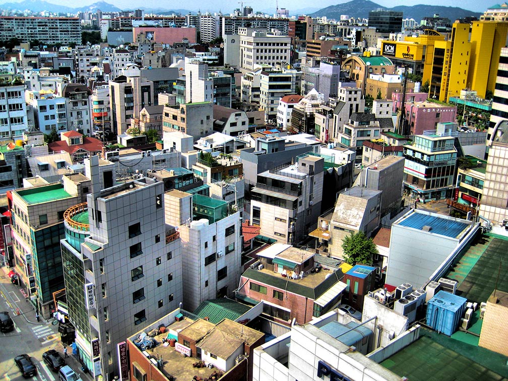 Gangnam District in Seoul