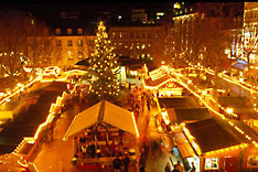 Christmas market in Luxembourg