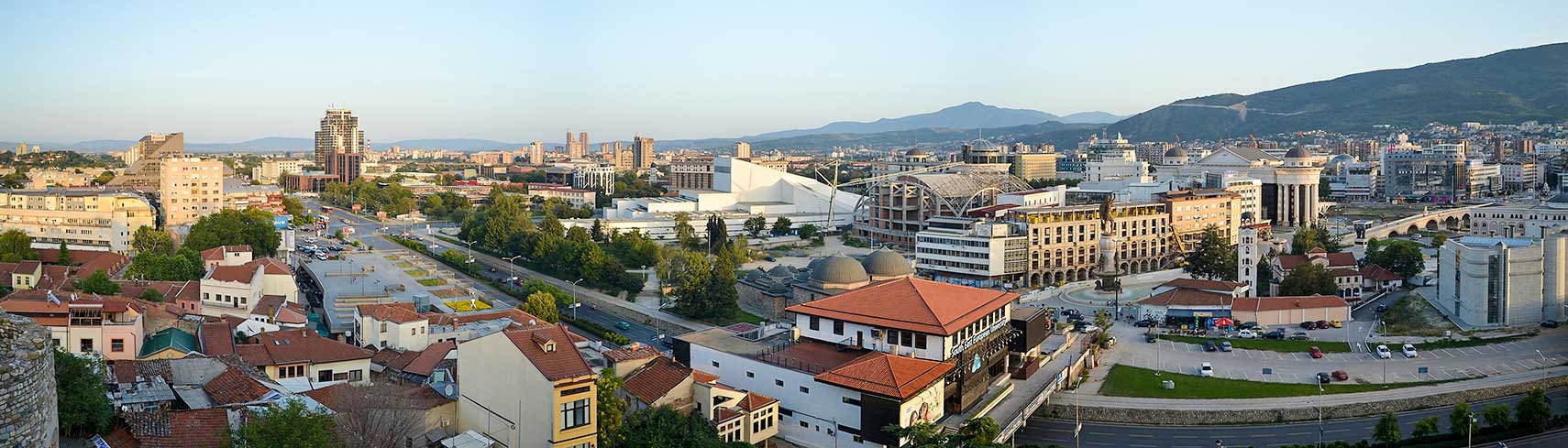 Skopje panorama
