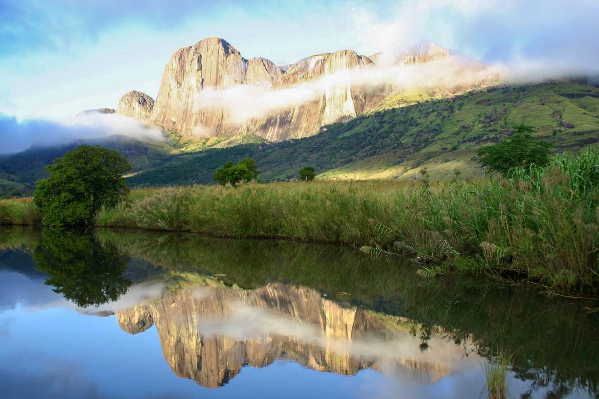Andringitra mountains in the Andringitra National Park of Madagascar