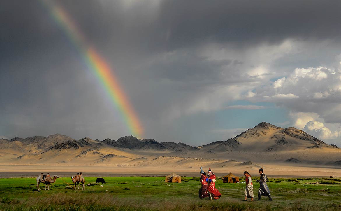 Naadam Festival in Mongolia's Khovd Province