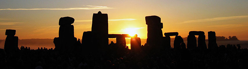 Sunrise at Stonehenge on the summer solstice, 