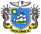 Nouméa city Flag