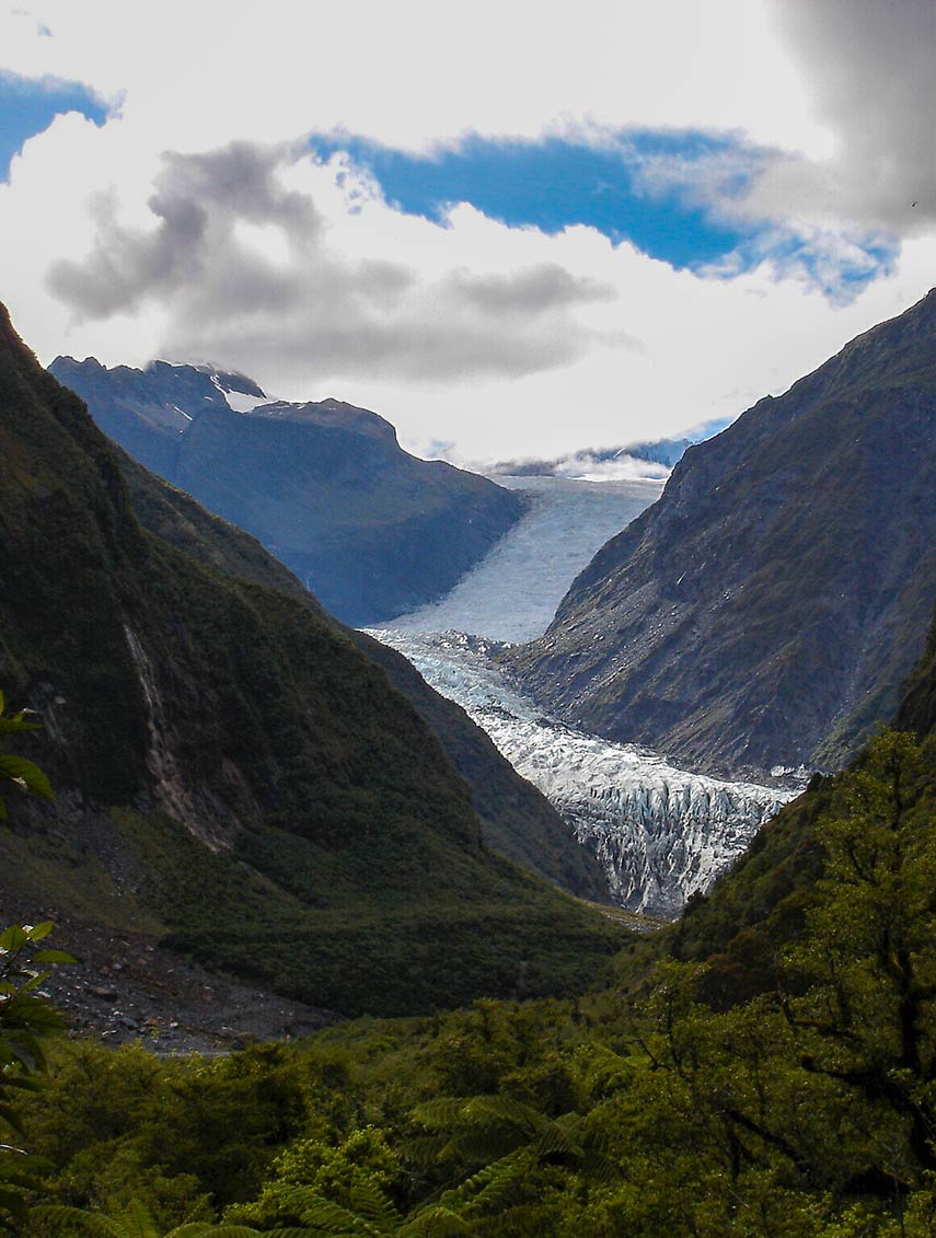 Fox Glacier, Aoraki/Mt Cook, New Zealand