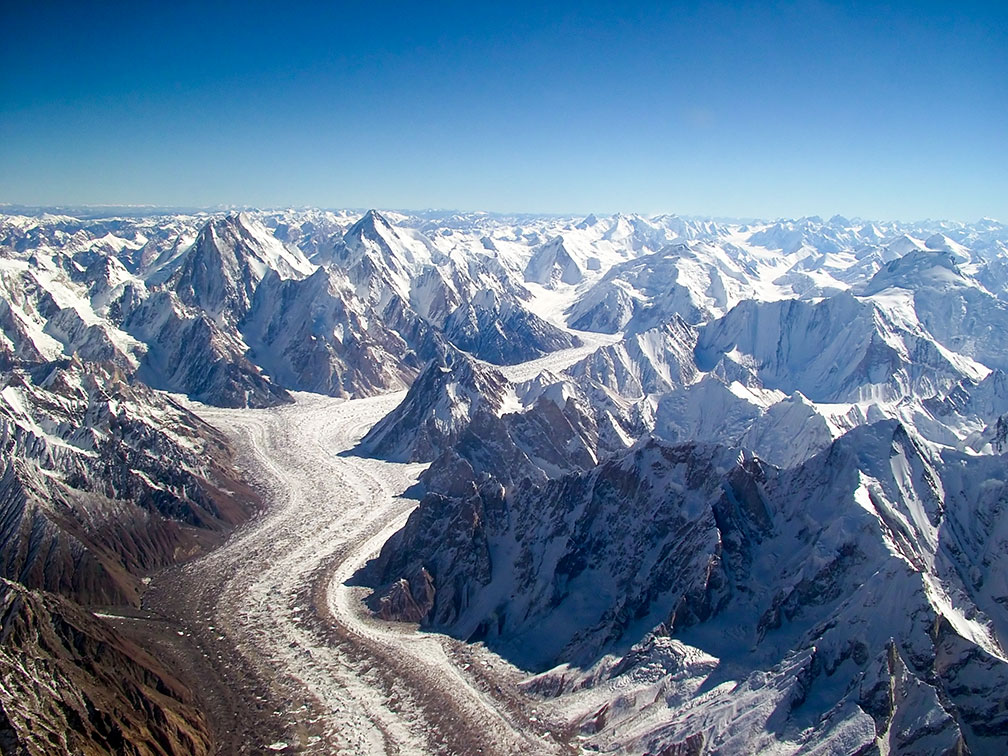 Baltoro Glacier, Karakoram mountain range, Northern Pakistan