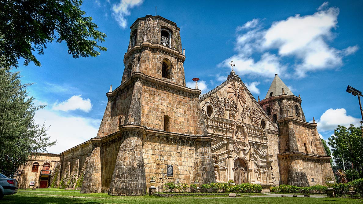 Miag-ao Church is one of the four Baroque Churches of the Philippines
