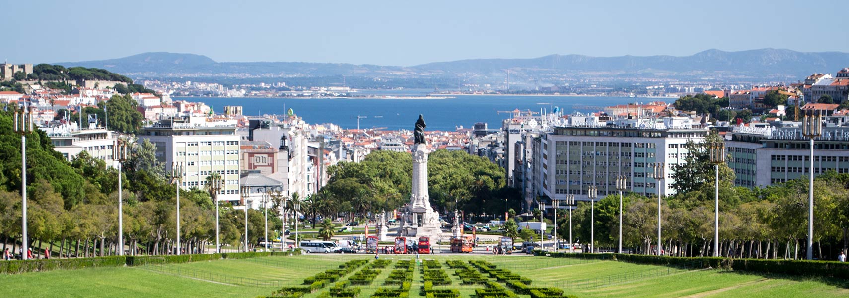 View of Lisbon from Parque Eduardo VII