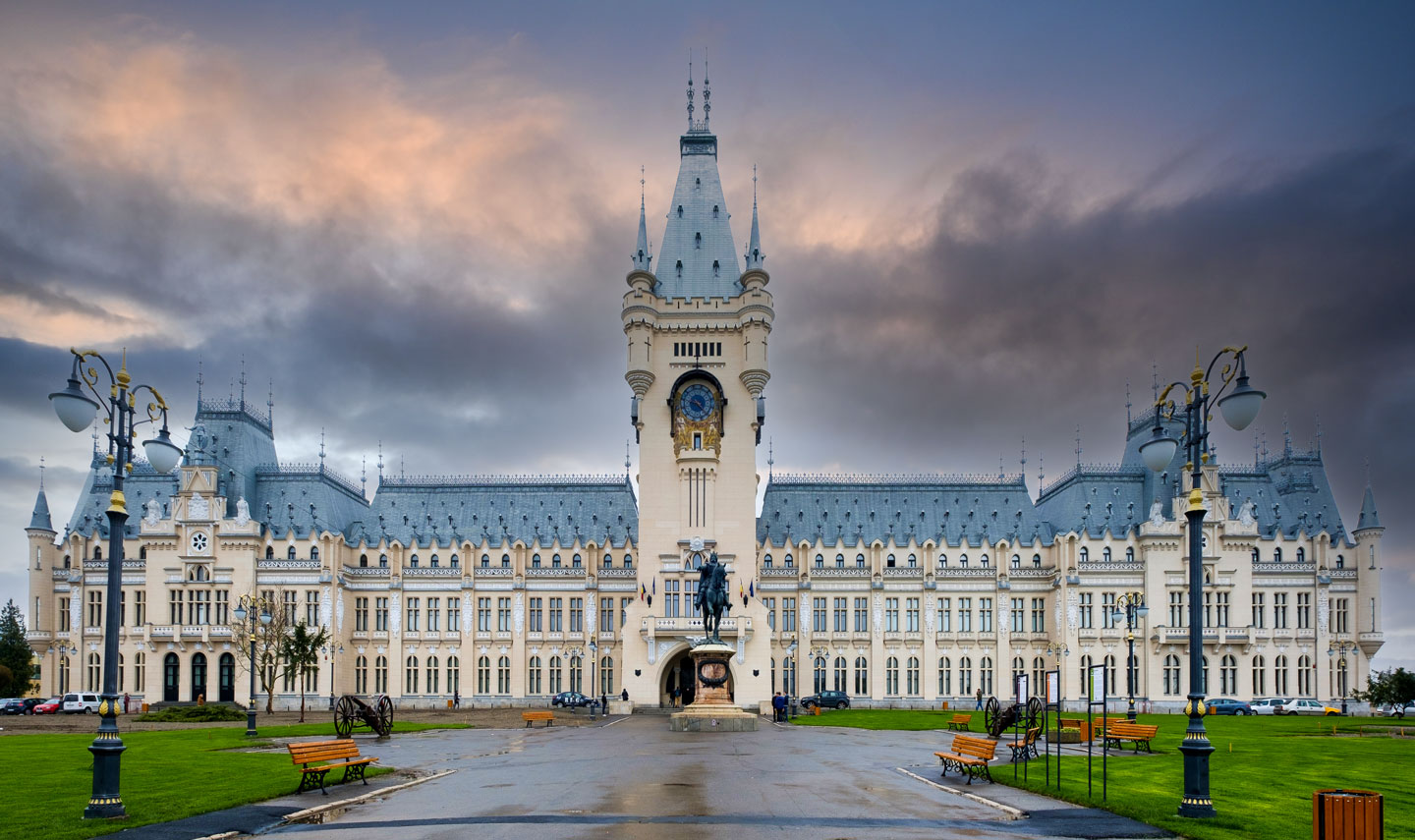 The Palace of Culture in Iasi, Romania