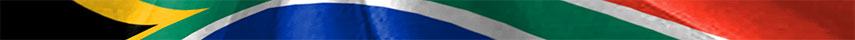 South Africa Flag detail