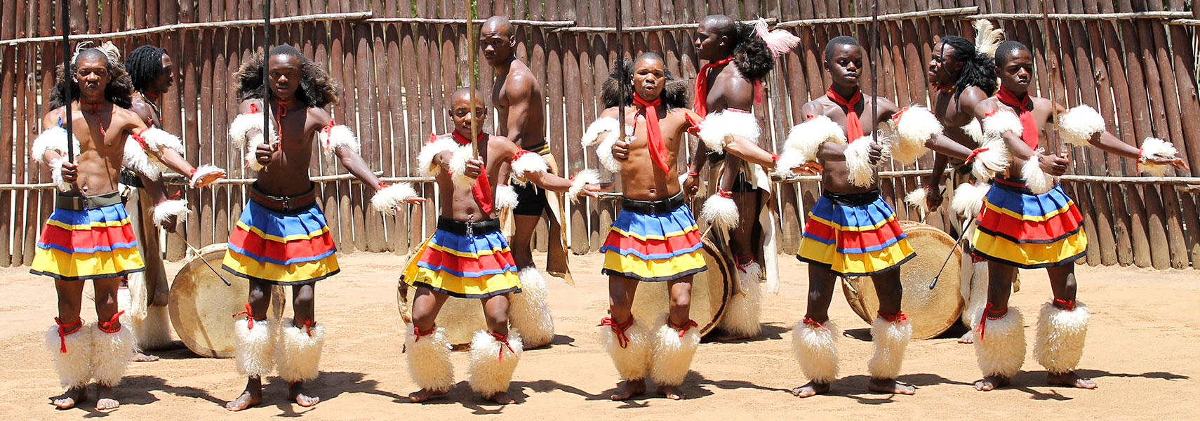 Sing and dance performance Manzini, Swaziland