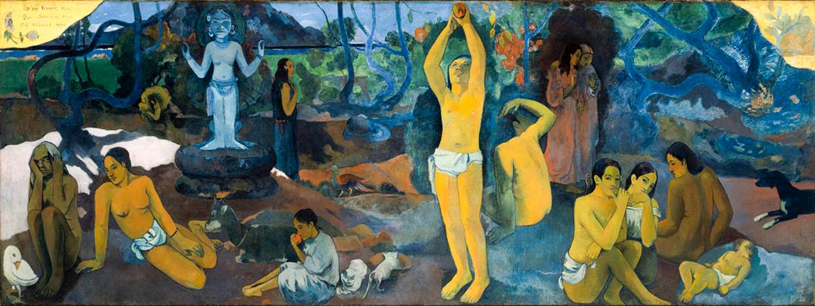 Paul Gauguin painting: Where Do We Come From? What Are We? Where Are We Going?