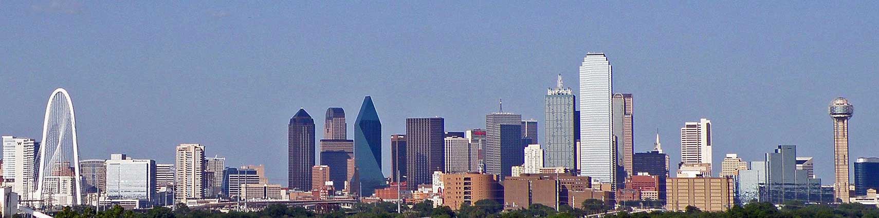 Downtown panorama Dallas, Texas 