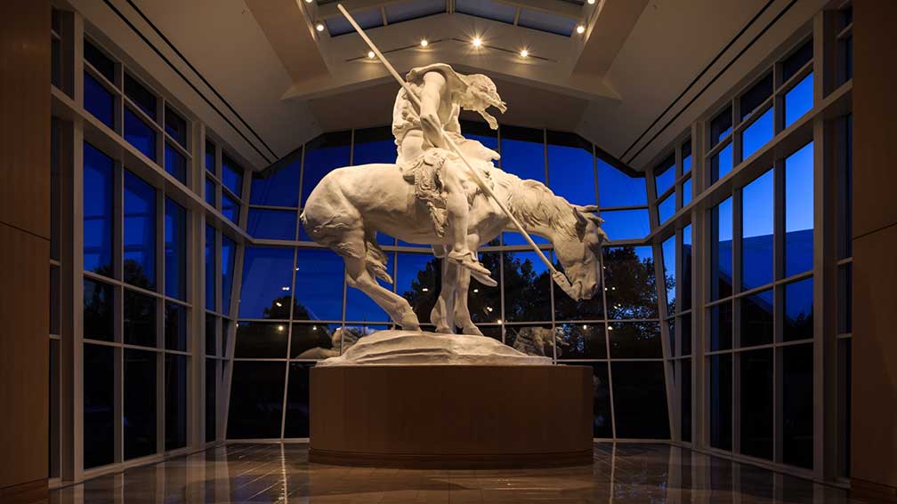 End of the Trail sculpture by James Earle Fraser, National Cowboy & Western Heritage Museum, Oklahoma City